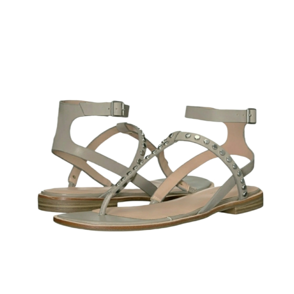 G.H. Bass & Co Michelle Studded Leather Sandals Women's Size 8